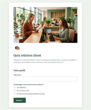 Quiz relation client