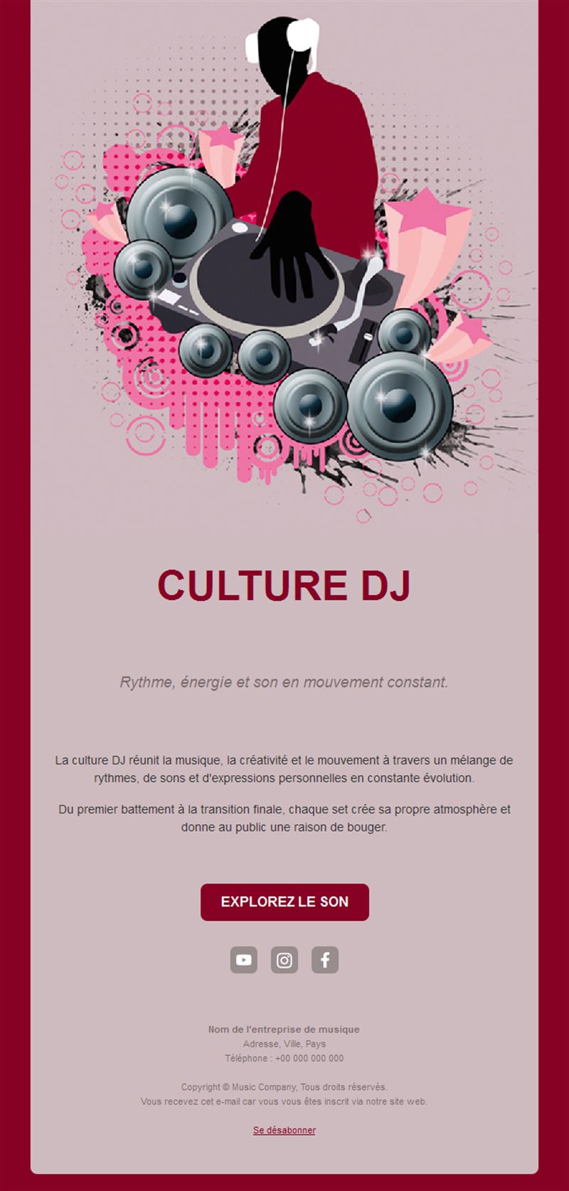 Email culture DJ