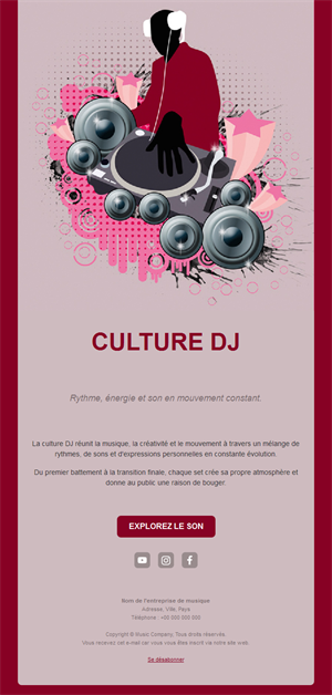 Email culture DJ